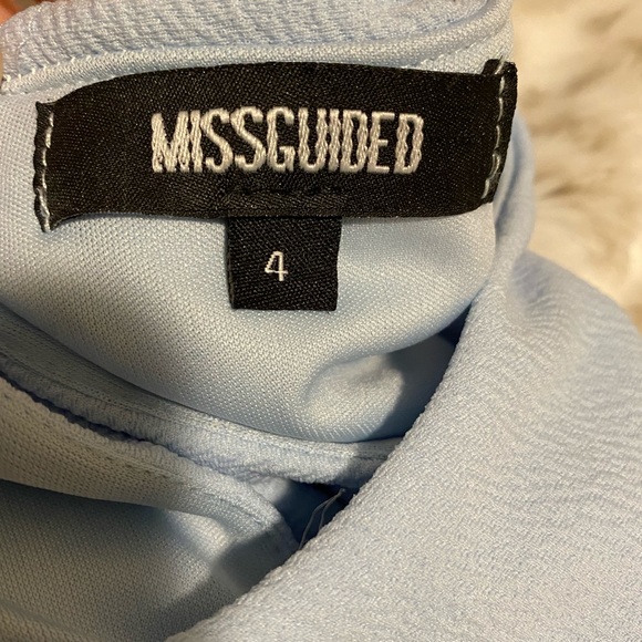 MISSGUIDED baby blue dress. - Picture 3 of 3